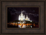 San Diego Temple - Rain Reflections
