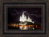 San Diego Temple - Rain Reflections