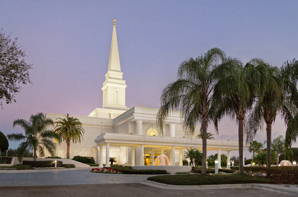 Orlando Temple - Evening Side View
