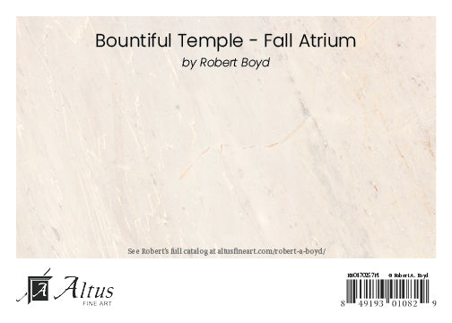 Bountiful Temple - Fall Atrium