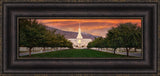 Mt Timpanogos Temple - Sunrise Wide Panoramic