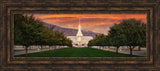 Mt Timpanogos Temple - Sunrise Wide Panoramic