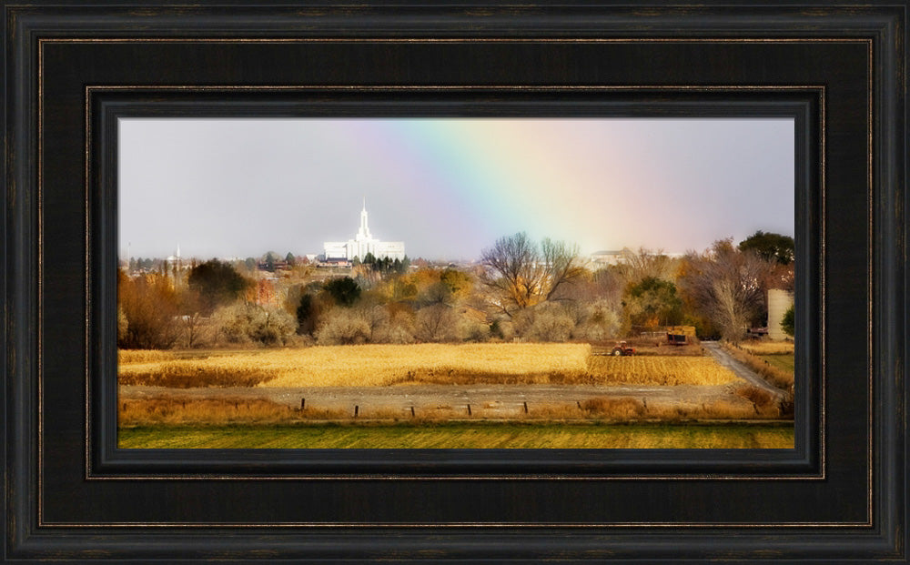Mt Timpanogos Temple - Rainbow