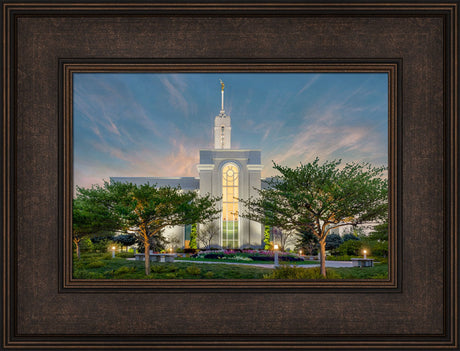 Mt Timpanogos Temple - Evening in the Garden
