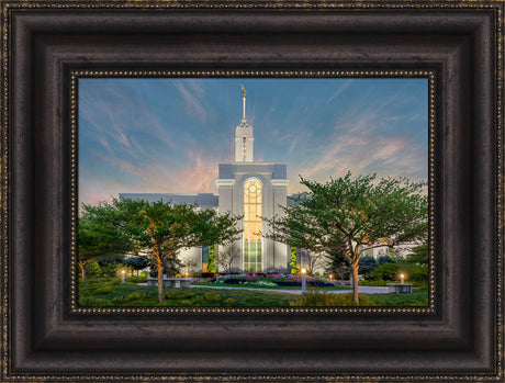 Mt Timpanogos Temple - Evening in the Garden