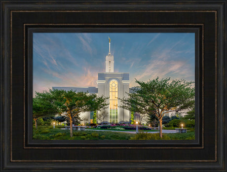 Mt Timpanogos Temple - Evening in the Garden
