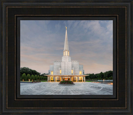 Preston England Temple - Morning Light