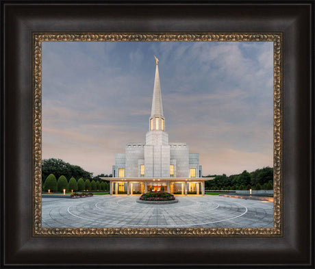 Preston England Temple - Morning Light