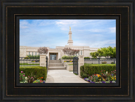 Monticello Temple - Summer Flowers