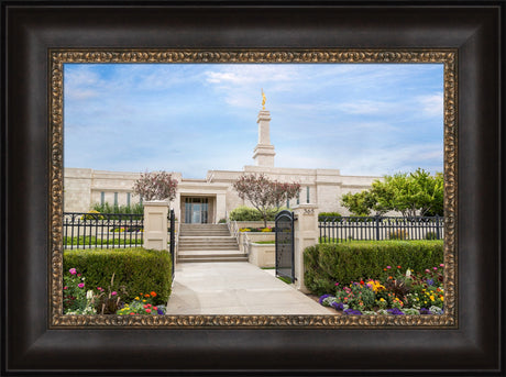 Monticello Temple - Summer Flowers
