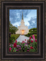 Houston Temple - Spring Tulips