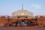 Snowflake Temple - Desert Fountain 12x18 repositionable poster
