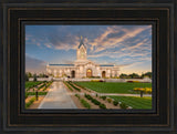 Fort Collins Temple - Sunset Lights