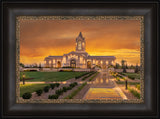 Fort Collins Temple - Amber Sunset