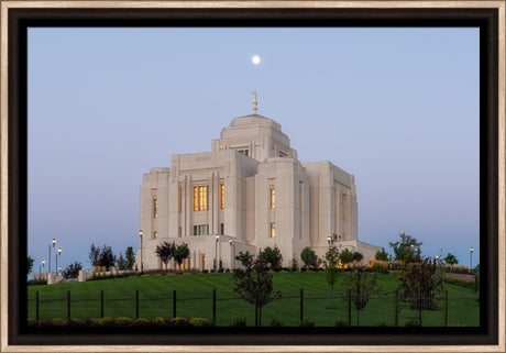 Meridian Temple - At Moonset