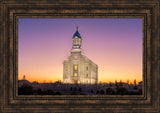 Cedar City Temple - Like a Fire is Burning by Robert A Boyd