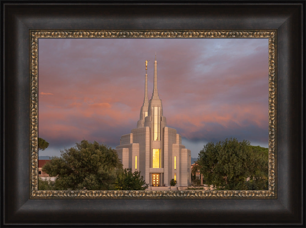 Rome Temple - Gold Reflection