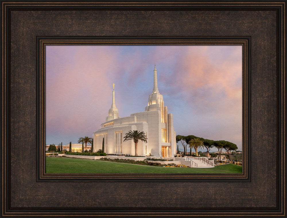 Rome Temple - Evening Glow