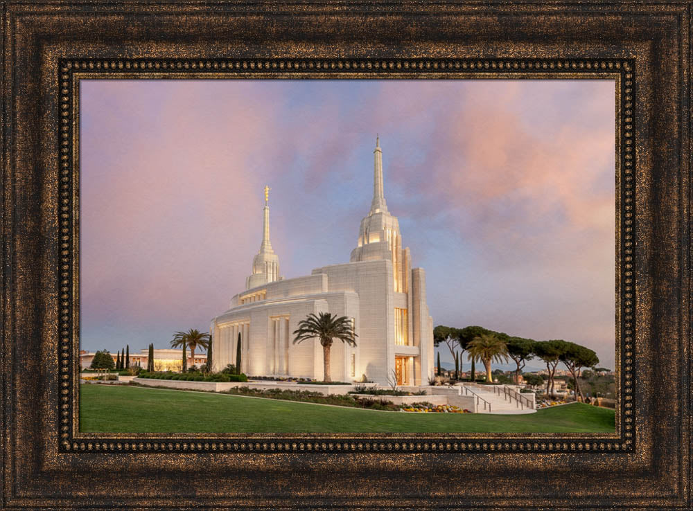 Rome Temple - Evening Glow