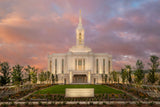 Pocatello Temple - Morning Light by Robert A Boyd