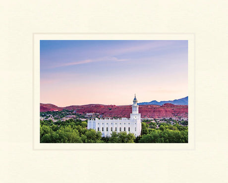 St George Temple - Above the Trees