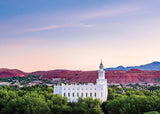 St George Temple - Above the Trees