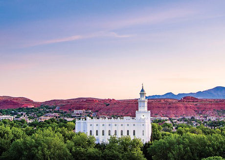 St George Temple - Above the Trees
