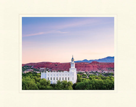 St George Temple - Above the Trees