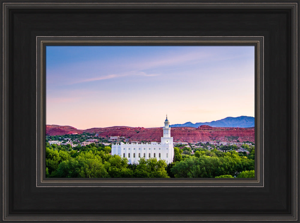 St George Temple - Above the Trees