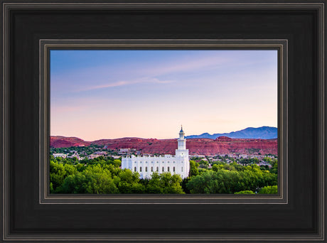 St George Temple - Above the Trees