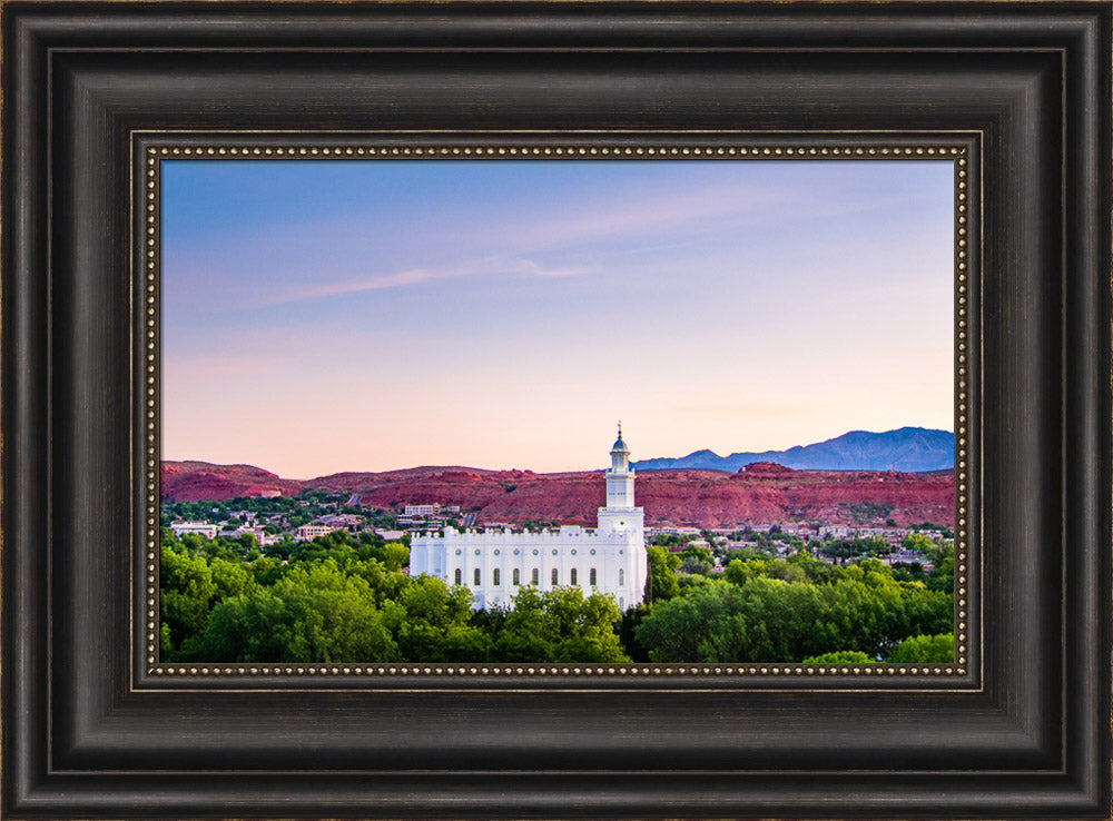 St George Temple - Above the Trees