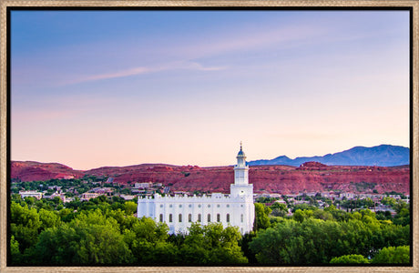 St George Temple - Above the Trees