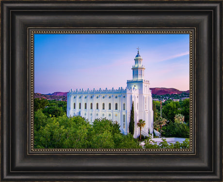 St George Temple - From the Trees