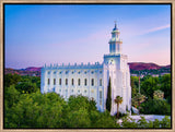 St George Temple - From the Trees
