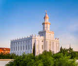 St George Temple - First Light