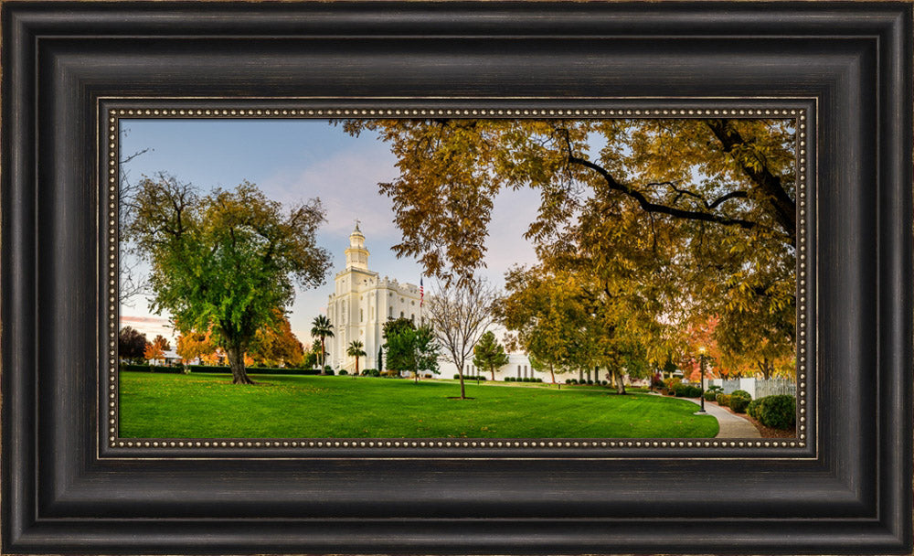 St George Temple - Fall Colors