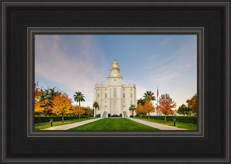 St George Temple - Autumn Path