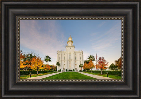 St George Temple - Autumn Path