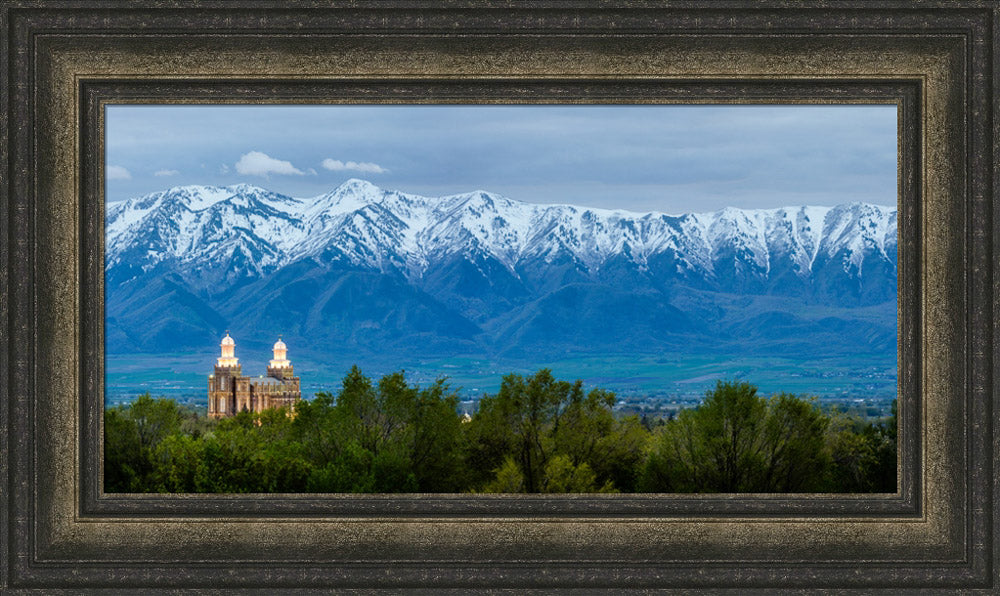 Logan Temple - Wellsville Mountains