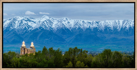 Logan Temple - Wellsville Mountains