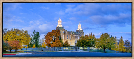 Logan Temple - Street in the Fall