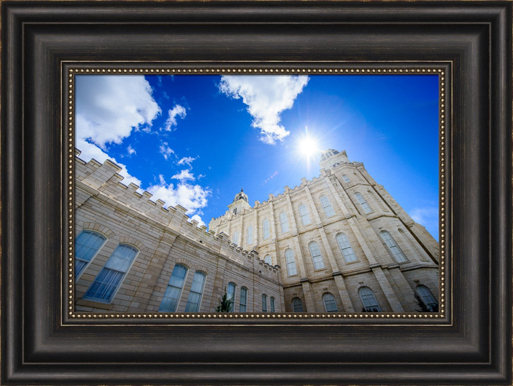 Manti Temple - From Below