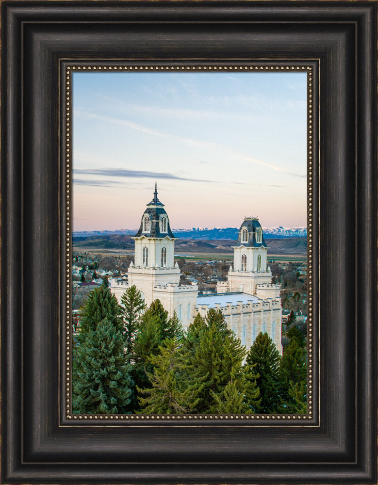 Manti Temple - Above the Trees