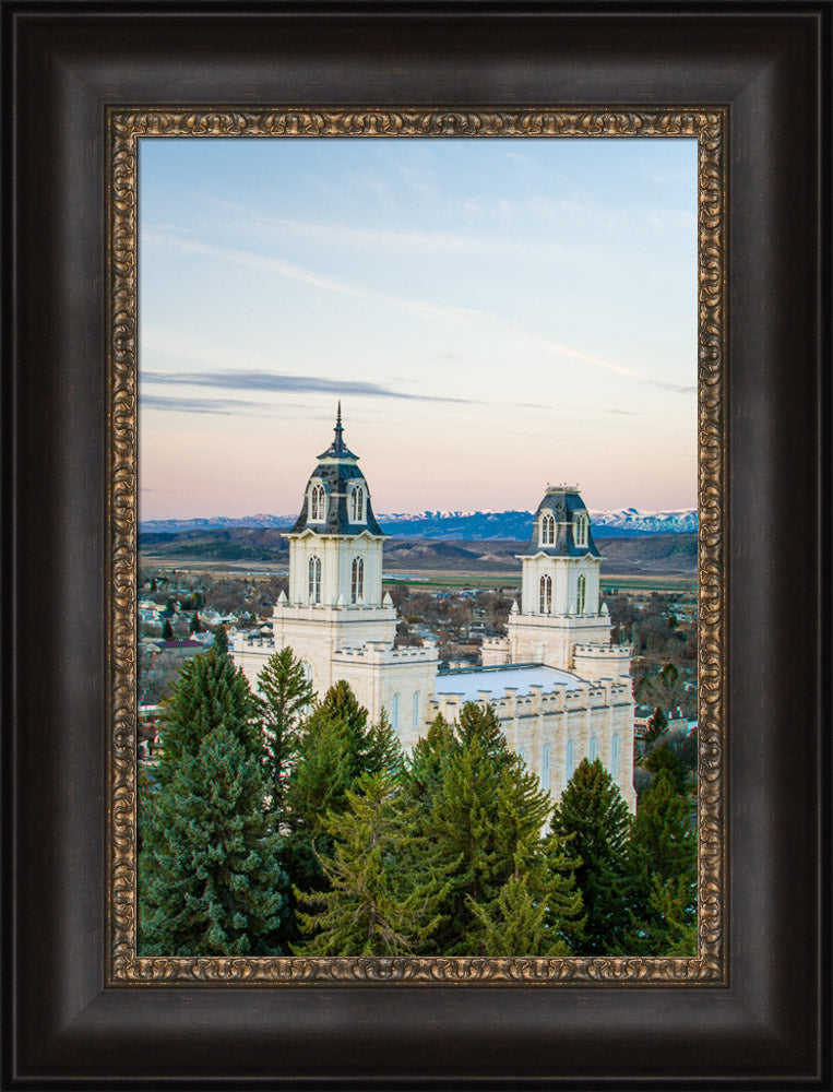 Manti Temple - Above the Trees