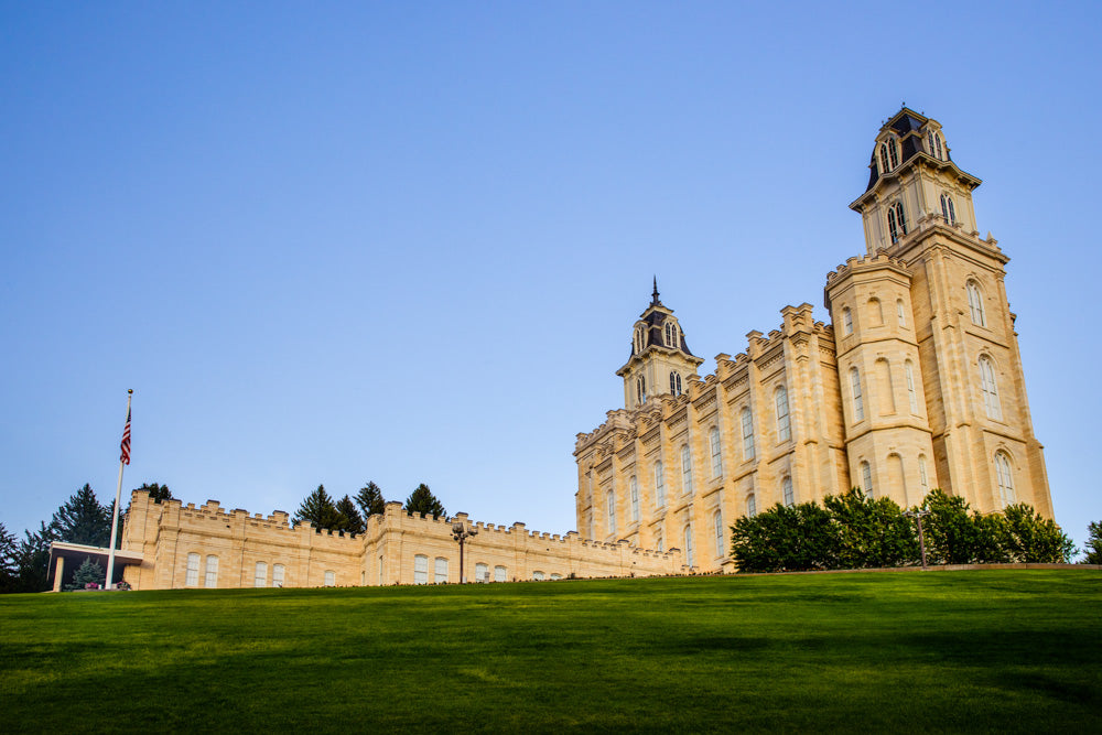 Manti Temple - Summer Day