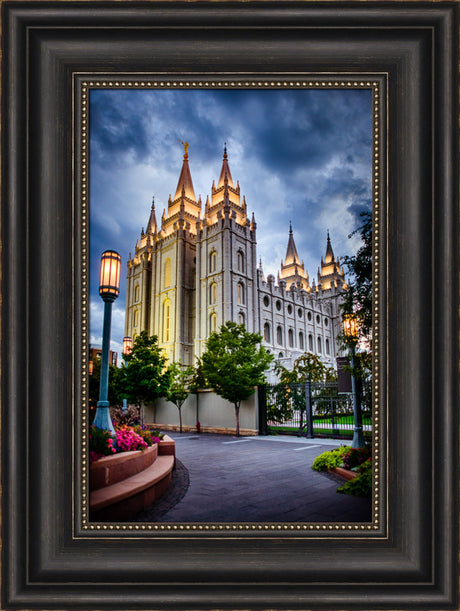 Salt Lake Temple - Evening
