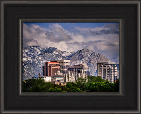 Salt Lake Temple - Downtown View