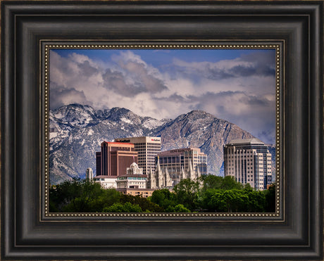 Salt Lake Temple - Downtown View