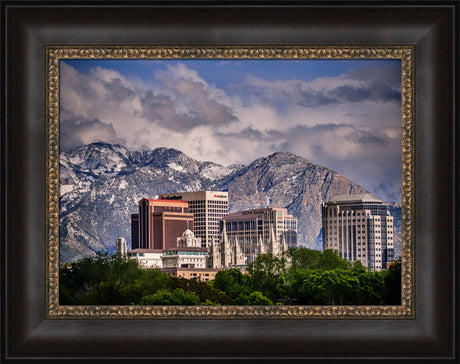 Salt Lake Temple - Downtown View