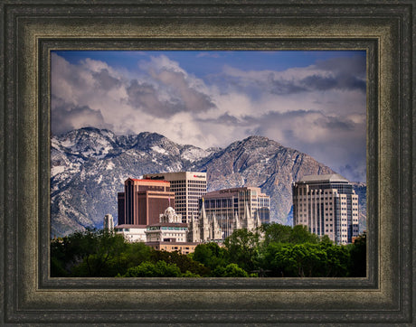 Salt Lake Temple - Downtown View